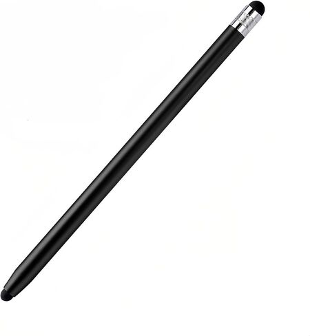 Universal Stylus Pen for Touchscreen - High Sensitivity Precision Stylus for iPad iPhone Android Tablets (Single Piece) (Silver) in Saudi Arabia