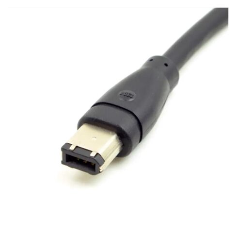 9 دبوس / 6 كابل فاير واير 800 إلى 400 IEEE 1394B لون أسود 1.8 متر in Kuwait