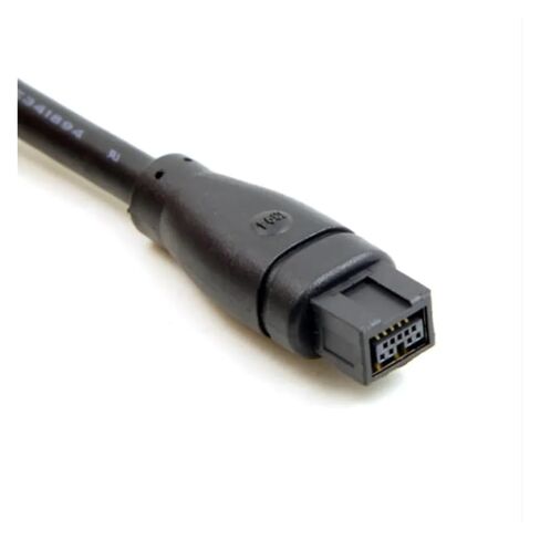 9 دبوس / 6 كابل فاير واير 800 إلى 400 IEEE 1394B لون أسود 1.8 متر in Kuwait