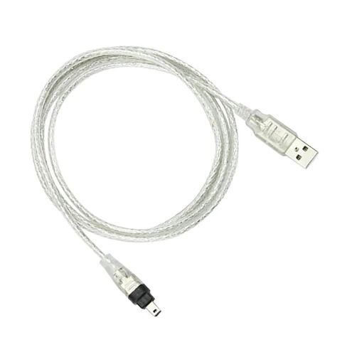 USB ذكر إلى Firewire IEEE 1394 4 Pin ILink كابل محول لكاميرا DCR-TRV75E DV 150 سم in Kuwait