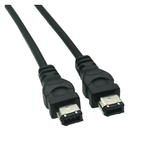 6 PIN إلى 6PIN FireWire 400-6-6 كابل IEEE 1394 أسود (5 متر) in Kuwait