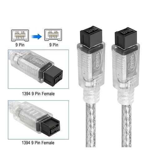 كابل Firewire إلى محول USB IEEE 1394 9Pin إلى سلك 800 موصل موسع محول الحبل لـ DV C in Kuwait