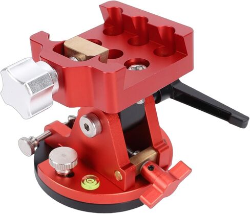 Latitude Adjustment Base for Telescope, 0-65 Precision Alt - Azimuth Mount with Universal Dovetail Interface, Supports up to 15KG for Astrophotography (Red) in Saudi Arabia