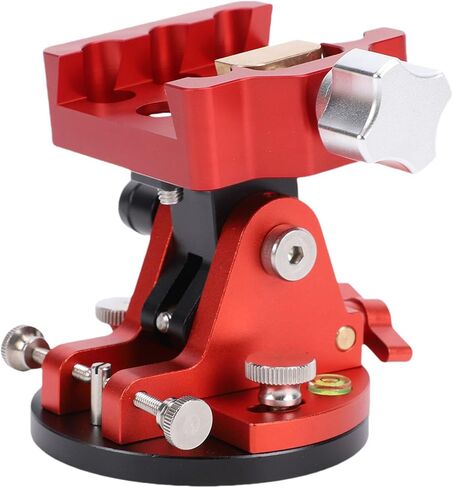 Latitude Adjustment Base for Telescope, 0-65 Precision Alt - Azimuth Mount with Universal Dovetail Interface, Supports up to 15KG for Astrophotography (Red) in Saudi Arabia