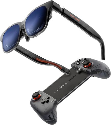 المجموعة الفائزة VITURE - حزمة Luma XR Glasses x 8BitDo Ultimate لأجهزة التحكم في الألعاب المحمولة، الأولى في العالم. دعم نظارات XR، والأداء الاحترافي لنظام Android، والفوز بسهولة في أي مكان in Kuwait