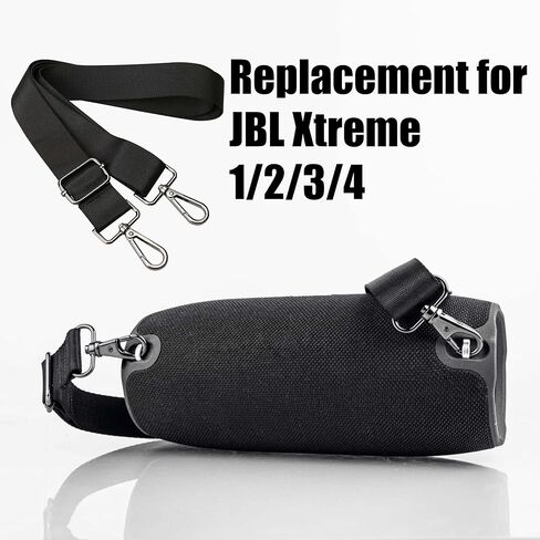 Shoulder Strap Replacement for JBL Xtreme 1/2/3/4, Audio Traveling Carrying Straps Accessories Adjustable Replacement Crossbody Shoulder Lanyard Carrying for Portable Wireless Speaker, in Saudi Arabia