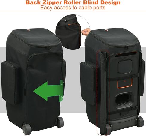 TXEsign Speaker Cover for JBL PartyBox Stage 320 Portable Party Speaker, 1 Pack Dust Case Protective Mesh Cover Sleeve Replacement with Two Sides Accessories Pocket in Saudi Arabia