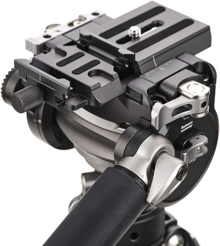 حامل ثلاثي القوائم Benro Tortoise CF 2 Series & FS36PRO مجموعة رأس هجينة - أرجل من ألياف الكربون مكونة من 4 أقسام مع انتشار منخفض الزاوية، رأس كروي مقلوب بقاعدة مسطحة، حمولة 13.2 رطل (TTOR24CFS36PRO) in Saudi Arabia
