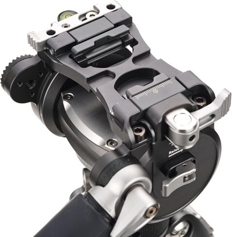 حامل ثلاثي القوائم Benro Tortoise CF 2 Series & FS36PRO مجموعة رأس هجينة - أرجل من ألياف الكربون مكونة من 4 أقسام مع انتشار منخفض الزاوية، رأس كروي مقلوب بقاعدة مسطحة، حمولة 13.2 رطل (TTOR24CFS36PRO) in Saudi Arabia
