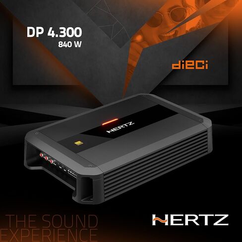 مضخم صوت Hertz DP 4.300 AB-Class 4 قنوات 105 WRMS x 4 عند 2Ω in Saudi Arabia
