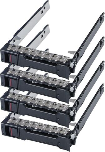 4-Pack Hard Drive Tray Caddy 2.5 SSD Caddy P22892 P22892-001 Hard Drive Bracket Compatible with HP Proliant DL385 DL365 DL345 DL325 Gen10 Plus V2 G11 in Saudi Arabia