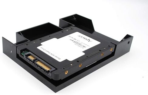 محول SSD 2.5 بوصة إلى 3.5 بوصة 661914-001 لعلبة علبة SAS/SATA 651314-001 متوافقة مع خادم G8/Gen9 (عبوتان) in Kuwait