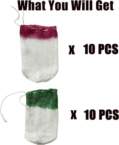 20 قطعة من عباءات فانوس البروبان، 2 × 3.3 بوصة، نمط ربطة عنق للتخييم ومصابيح الغاز الخارجية/إكسسوارات الفانوس in Kuwait