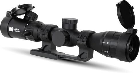 Monstrum Ladon 2-10x32 MPVO نطاق البندقية مع AO قابل للتعديل الهدف ونطاق الإزاحة in Kuwait