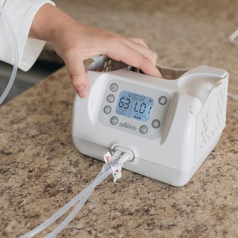Dr. Brown's Customflow Hospital Strength Double Electric Breast Pump with Adjustable Settings, includes Breast Milk Collection Bottles, Flanges & Other Pumping Essentials in Saudi Arabia