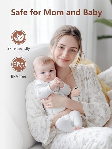 Hands Free Breast Pump, Wearable Breastfeeding Pump, Lightweight Portable Electric Pump 4 Modes & 12 Suction Levels, Comfortable & Low Noise, 24mm Flange, 2 Pack Pink in Saudi Arabia