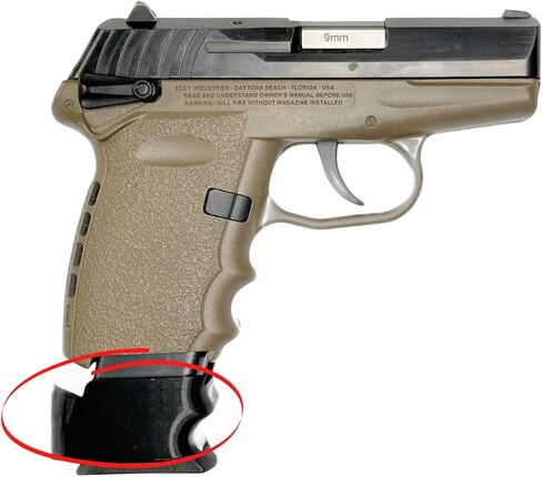 15 قبضة دائرية من Promag لجهاز SCCY CPX-2 CPX-1 Gen 2 in Kuwait