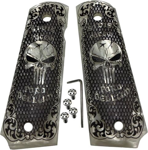 1911 Gun Grips Full Size COLT & Clones Mother of Pearl W/Screws Full Size Grips in Kuwait