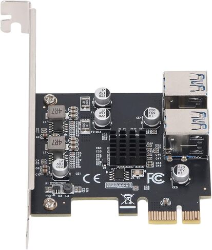 بطاقة توسيع PCIE إلى USB 3.2، بطاقة PCI Express USB3.2 Gen1 بسرعة 5 جيجابت في الثانية، PCIE 1X إلى 4 منافذ USB 3.0، لنظام التشغيل WINXP 7 10 11، لنظام التشغيل Linux in Kuwait