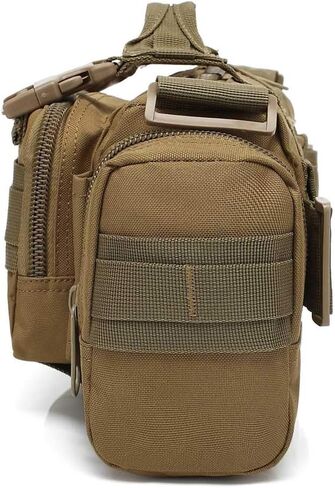 Tactical Duffel Bags for Men, 3P Military Molle Waist Fanny Packs EDC Utility Pouch Crossbody with Shoulder Strap Hand Carry in Saudi Arabia