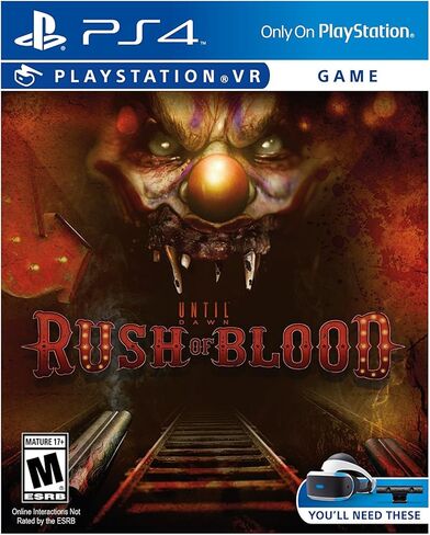 PlayStation VR Launch Bundle 3 Items:VR Launch Bundle,PlayStation 4,VR game disc PSVR Until Dawn: Rush of Blood in Saudi Arabia