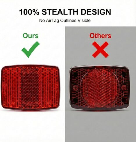عاكس مثبت على علامة هوائية مخفية للدراجة، حامل بطاقة هوائية للدراجة مضاد للسرقة مع 5 أقواس، يناسب عمود المقعد 22.2 مم - 31.8 مم، IPX6 مقاوم للماء للدراجات الجبلية، الدراجة الإلكترونية، سكوتر، MTB (بدون علامة هوائية) in Saudi Arabia