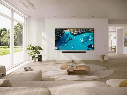 Samsung 98 Inch Class Crystal UHD 4K Smart TV with HDR, PurColor, Motion Xcelerator + HDMI Cable + Streaming Bundle + 24-Month CPS Protection in Saudi Arabia