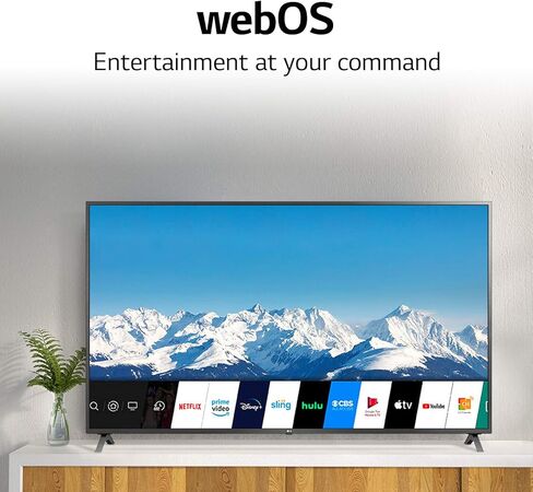 LG UN73 Series 55" Alexa Built-in, 4K UHD IPS Smart TV, Bluetooth Surround Ready, Apple Airplay 2, webOS with Magic Remote (55UN7300PUF, 2020) in Saudi Arabia