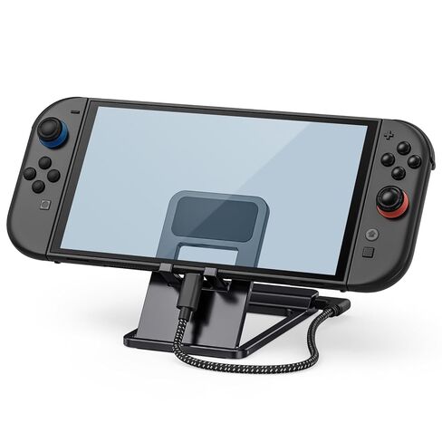 محطة إرساء تلفزيون Tendak Switch لجهاز Nintendo Switch، محطة إرساء تلفزيون محمولة تدعم وضع التلفزيون 4K / 60HZ، قاعدة تبديل قابلة للطي لنينتندو سويتش / Steam Deck / ROG Ally / الهاتف، لا تدعم Switch 2 in Kuwait