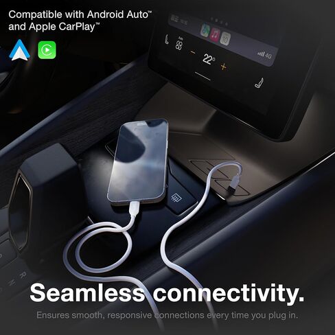 NOCO XGrid XC2: 240W USB-C to USB-C Cable – Type C Fast Charging Cord, USB-IF Certified, Smart E-Marker Chip, 480Mbps Data, UltraFlex Braided Nylon + Silicone Jacket, 6-Foot Durable Design in Saudi Arabia