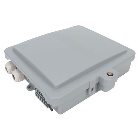 WALFRONT IP65 12 Core FTTH Fiber Optic Distribution Box Durable Indoor Outdoor, Efficient Cable Management & Versatile Installation for Home or Office in Saudi Arabia
