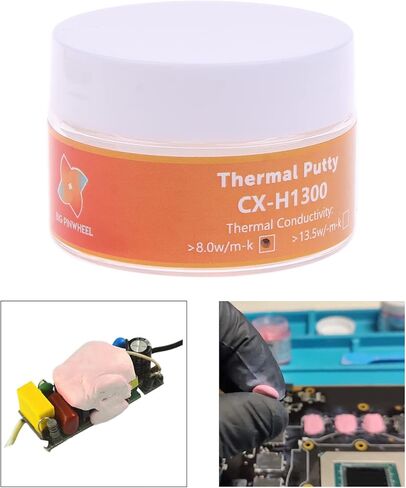 H1300 Silicone Thermal Putty Compound 8W/m.K for Processor CPU Cooler GPU Radiator Graphics Card Thermal Putty Gpu in Saudi Arabia