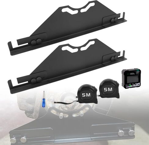 RULLINE 2PS Toe Alignment Tool with Digital Angle Finder, Wheel Alignment Plates Automotive Kit for Car and Truck, Accurate and Fast Toe Measurement in Saudi Arabia