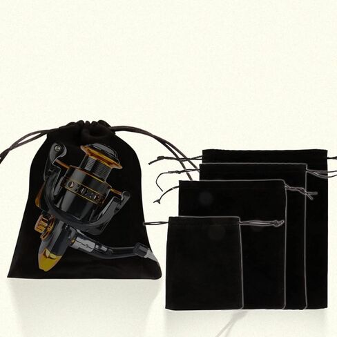Reel Bag Portable Drawstring Protect Fishing Wheel Storage Pouch Tackle Gear Accessories Storage Drawstring Protectors Pouch in Saudi Arabia