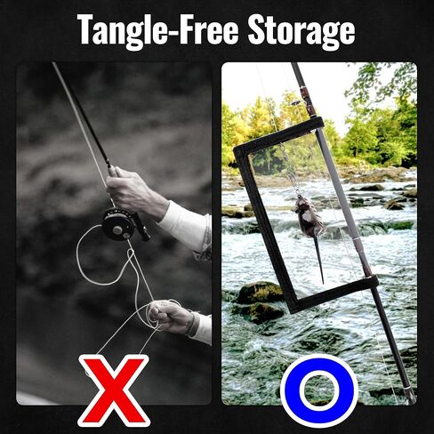 6PCS Fishing Lure Wraps Hook Safety Cover, Clear PVC Lure Protector for Treble Hooks, Bait Storage, Tangle‑Free Safe Fishing + Rod Tip Protector, Saltwater Safe (3M+3L) in Saudi Arabia