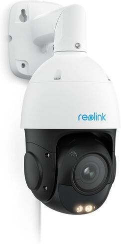 نظام مراقبة REOLINK 4K PTZ، 8 قطع كاميرات أمان 4K PoE مع زووم بصري ثلاثي الأبعاد 5X حزمة RLC-823S1 مع 16CH NVR RLN16-410، تخزين محلي آمن على مدار الساعة طوال أيام الأسبوع، مسارات تلقائية، الإنسان/المركبة/الحيوانات الأليفة in Saudi Arabia