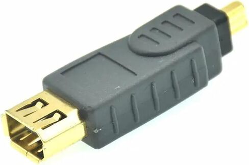 IEEE1394 Adapter IEEE 1394 4Pin Male to 6Pin Female Firewire Connector IEEE-1394a to 4-Pin to 6-Pin in Saudi Arabia