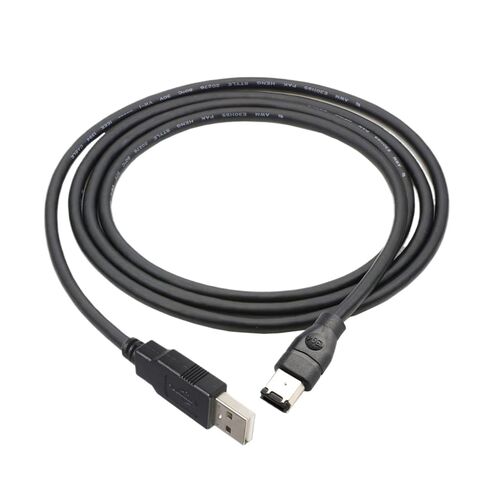 سلك نحاسي قياسي IEEE400 1394 كابل Firewire USB AM إلى 6P إلى 6pin ذكر أنثى سلك توصيل بطاقة الصوت 300 سم (USB-6Pin Female-0.2m) in Saudi Arabia