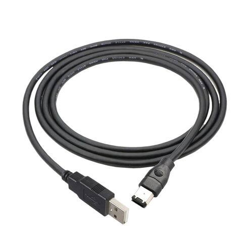 سلك نحاسي قياسي IEEE400 1394 كابل Firewire USB AM إلى 6P إلى 6pin ذكر أنثى سلك توصيل بطاقة الصوت 300 سم (USB-6Pin Female-0.2m) in Saudi Arabia