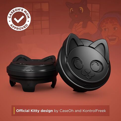 KontrolFreek CaseOh Performance Thumbsticks® - كيتي! الطبعة | بلاي ستيشن 4 (PS4)، بلاي ستيشن 5 (PS5)، | أسود in Saudi Arabia