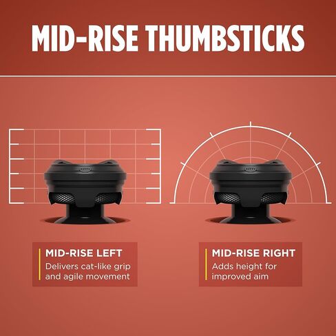 KontrolFreek CaseOh Performance Thumbsticks® - كيتي! الطبعة | بلاي ستيشن 4 (PS4)، بلاي ستيشن 5 (PS5)، | أسود in Saudi Arabia