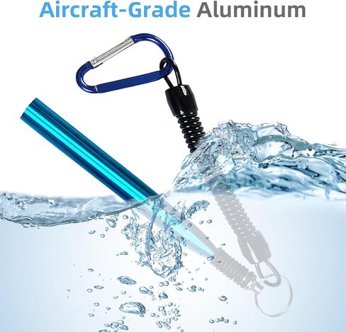 مجموعة أدوات Wacky Rig - أداة دودة أحمق من الألومنيوم + 210 حلقة دائرية، من أجل طُعم صيد السمك من 4 إلى 7 بوصات، نظام حلقة O Wacky Rig سريع التلاعب لصيد الأسماك من البلاستيك الناعم in Kuwait