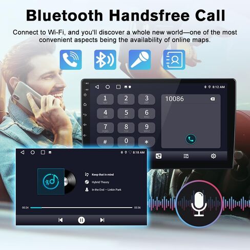 AWESAFE [4Core+64GB] Android 13 Car Stereo for Jeep Patriot Compass 2010 2011 2012 2013 2014 2015 2016, 10" Touch Screen Radio for Jeep Compass with CarPlay Android Auto GPS WiFi Backup Camera in Saudi Arabia