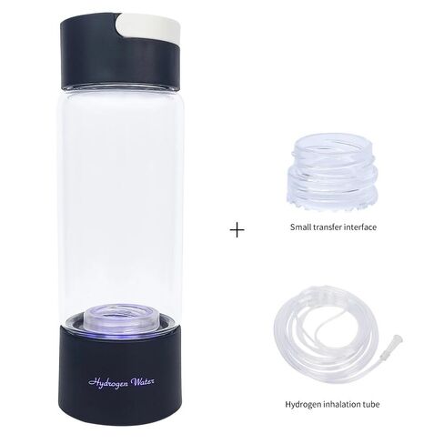 High Hydrogen Max 3000ppb Hydrogen Water Generator N117 SPE/PEM with Breath Inhalation Device Self-Cleaning Function(Q10-Black) in Saudi Arabia