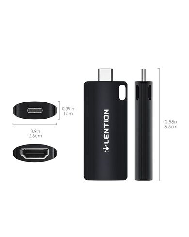 بطاقة التقاط فيديو VC20 USB-C، أسود in Saudi Arabia