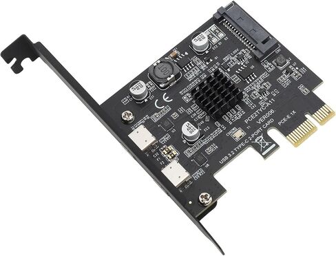 بطاقة USB C PCI، بطاقة توسيع USB 3.2 للتحكم الرئيسي ASMedia ASM3142، بطاقة توسيع GEN2 USB Type C عالية السرعة 10 جيجابت في الثانية PCI Express لأجهزة الكمبيوتر المكتبية in Kuwait