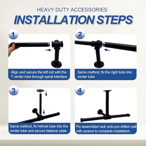 شماعة سترة مثبتة على الحائط معدات تكتيكية مع حامل عرض خوذة، رف معدات الشرطة الثقيلة، ملحقات حامل لوحة Airsoft، حامل درع الساموراي، تخزين معدات الدراجات النارية in Kuwait