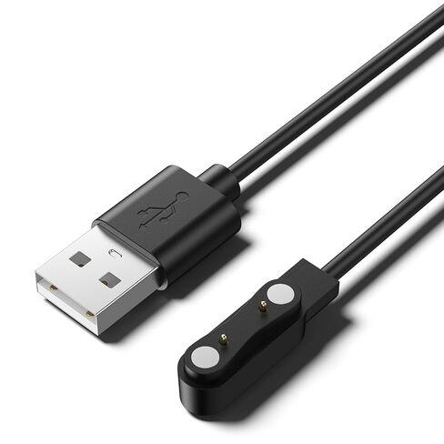 شاحن USB Mugust لشاحن الساعة الذكية Bark، كابل شحن مغناطيسي USB، 2 حزمة in Saudi Arabia