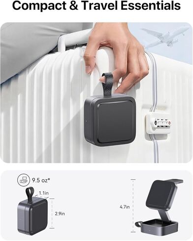3 in 1 Charging Station for Samsung, Foldable Wireless Charger Station, Travel Magnetic Fast Charger Stand for Galaxy S26-S21/Z Fold/Flip Series, Galaxy Watch Ultra/8-5 & Galaxy Buds Pro/3/2 Series in Saudi Arabia