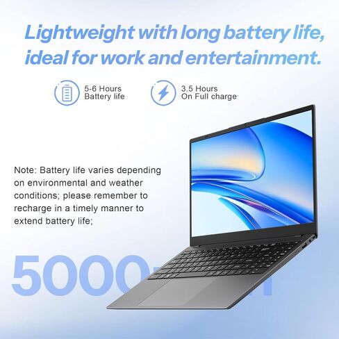 كمبيوتر محمول، ذاكرة وصول عشوائي 32 جيجابايت، 1 تيرابايت SSD، معالج 6500Y (Beats N5095، حتى 3.4 جيجا هرتز)، شاشة FHD IPS مقاس 15.6 بوصة، نوع C، HDMI، WiFi 5، BT 5.2، أجهزة كمبيوتر محمولة للطلاب، والأعمال التجارية، والسفر in Saudi Arabia